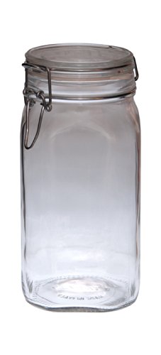 6er Set Einmachglas Bügelverschluss Original Fido 1,5L incl. Bormioli Rezeptheft - 3