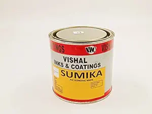 Sumikrafts Screen Printing Ink-PVC Ink White-1 kg(1000gm)-for Screen Printing