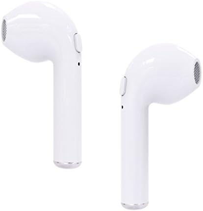 Mini Wireless Bluetooth V4.2 + Earphones with Microphone, EDR Hands-Free Headset with Noise Reduction, for iPhone, iPad, Android Smartphones, Tablets and Bluetooth-Enabled Devices
