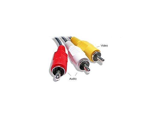 GiXa Technology Adapter YUV Kabel VGA 15 pol auf 3 Cinch / RCA Stecker verbinden Verbindung Audio Video AV TV Kabel Adapter mit Ferrit Störungs Filter 1.40m - 4