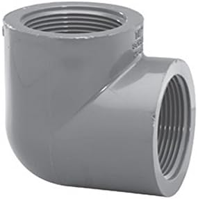 Lasco 808-015 3.81 cm FPT Schedule 80 PVC 90 Deg Elbow 808-01