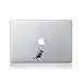Produktbild Vinyl-Aufkleber für MacBook 33 cm (13 Zoll) / MacBook/Laptop/Gitarre (Motiv: Banksy Girl Swinginginginginging Girl)