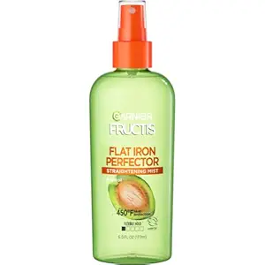 Garnier Fructis Style Flat Iron Perfector Straightening Mist, 6 oz. (Packaging May Vary)