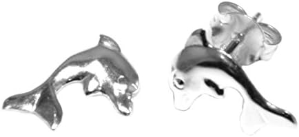 Arranview JewelleryChild's Dolphin Stud Earring - 925 Sterling Silver