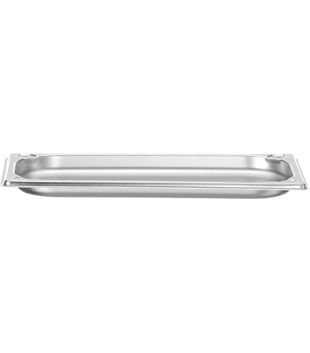 Gastronormbehälter -GN1/1- GN Behälter Container Gastronorm Pans aus Edelstahl, ideal als Sous Vide Behälter, Kombidämpfer, dampfgarer, Chafing dish einsätze, Bain Marie, verschiedene Größen