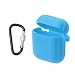 Produktbild Nysunshine für Apple AirPods Air Pod-Hülle Silikon-Schutzhülle Tasche mit Schlüsselbund Stoßfest Kopfhörer Ladegerät Halter Zubehör