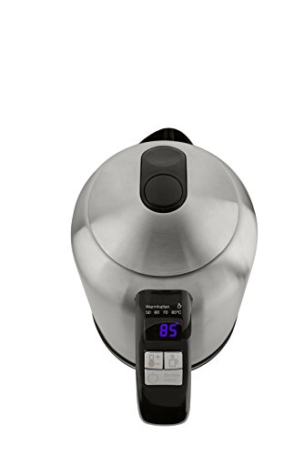 grossag WK 42 Wasserkocher /edelstahl gebürstet/ exakter Temperatureinstellung / 1,7 L, 2200 W - 3