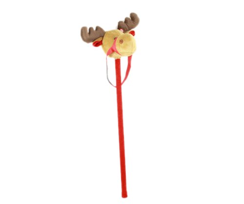 Soft Singing Reindeer Hobby Horse - One Supplied