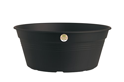 elho Green Basics Schale Blumentopf 38cm – Lebhaft Schwarz - 2