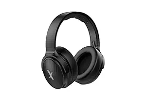 FLiX (Beetel) X1 Over-Ear Wireless BT 5.0 Headphone with Builtin Mic,40MM Drivers for Immersive Audio with Thumping Bass,Upto 20H Playback,AUX & SD Card Support,Voice Assistant (Black)(XBH-H10)