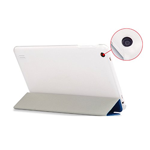 AVIDET Ultra Slim Teclast X80 Pro Hülle Case Superleicht Ständer Smart Shell Cover Schutzhülle Etui Tasche für Teclast X80 Pro Tablet-PC (Blau) - 4