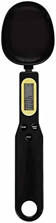 Collen Kitchen Spoon Scale, Digital Weighing Measuring Food Electronic Cooking Scale Spoons with LCD Disply Accurate Precision 1g to 500g for Home, Kitchen, Baking, Powder, Coffee, Tea, Milk, Flavorings, Solid and liquid (button battery Included)
