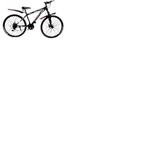 APPGROW Front Suspension Dual Disc 27.5T Cycle (21 Gear, Black/Orange)