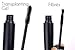 YOUNIQUE 3D MASCARA MOODSTRUCK + PLUS FIBER LASH BLACK UK SELLER FIBRE LASHES