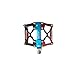 Produktbild Fahrradpedale, Fahrrad Pedalen 9/16 Zoll Achse CNC Aluminium Alu mit Abgedichtete Lager Rutschfest, Rennrad Pedale für Universell BMX Mountain Bike Rennrad Trekkingrad (Rot)