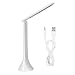 Produktbild Eboxer 180 ° Faltbare LED-Lampe 33% Energieeinsparung 3-Level-Helligkeit LED-Tischlampe für Arbeit/Studium/Lesen(Schwarz,Weiß)(Weiß)