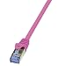 Produktbild LogiLink CQ3069S CAT6A S/FTP Patch Kabel PrimeLine AWG26 PIMF LSZH pink 3,00m