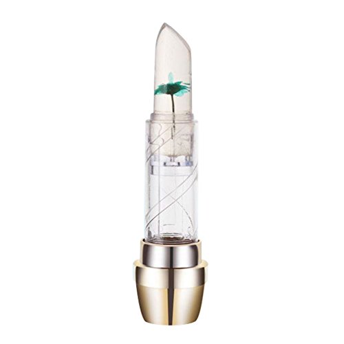 ROPALIA Magic Flower Jelly Temperature Change Color Lip Blam Moisturizer Long Lasting Lipstick (Mint green)