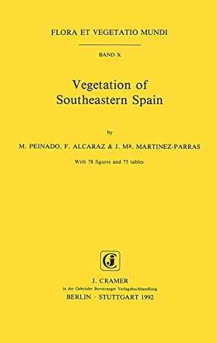 Pdf Vegetation Of Southeastern Spain Flora Et Vegetatio Mundi