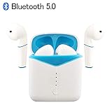 ♪【Ergonomisches Design für Tragekomfort】Das P20 ist federleicht und hat ein ohrförmiges Design für ein bequemes und stabileres Tragegefühl. Passt sich den Gehörgang perfekt an, keine Sorge um den Fall der Wireless Ohrhörern, mehr frei zu bewegen