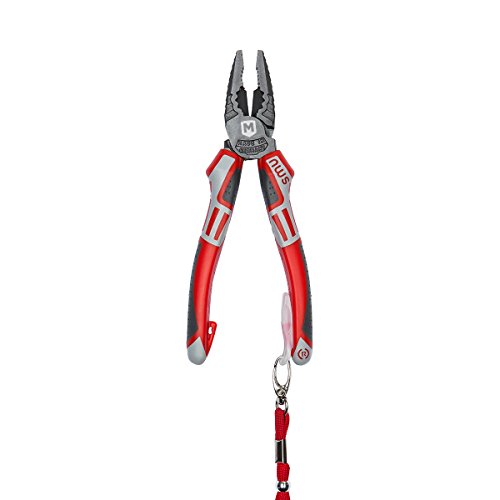 Zangen Profi Set 3tlg. GEBR. MACHER 50258 | Made in Germany | Kombizange | Seitenschneider | Radio-/ Telefonzange | mit Sicherungsband | Karton - 3