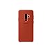 Price comparison product image Samsung Alcantara Fabric Qi Charging Compatible Case Cover for Galaxy S9 - Red,EF-XG965AREGWW