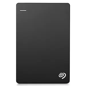 Seagate 1TB Backup Plus Slim (Black) USB 3.0 External Hard Drive for PC/Mac with 2 Months Free Adobe Photography Plan