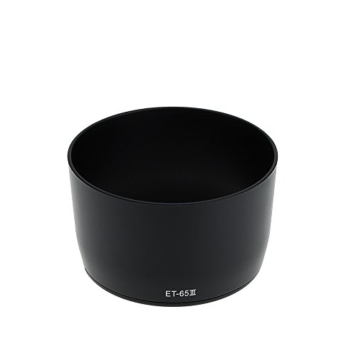 REMPLACE LE PARE-SOLEIL CANON ET-65III Pare-soleil ET-65III pour Canon EF 85mm f 1 8 USM  EF 100mm f 2 0 USM  EF 135mm f 2 8 SF  EF 70-210mm f 3 5-4 5 USM  EF 100-300mm f 4 5-5 6 USM L
