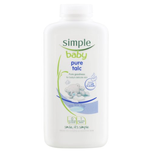 Simple Baby Pure Talc 250 ml - Pack of 4