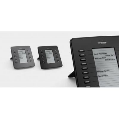 examen Snom Module Téléphone filaire non ISDN Noir