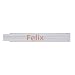 Produktbild Persönlicher Zollstock / Meterstab weiß mit Gravur Felix