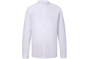 MISEMIYA - Camisa Camarero Hombre con Mangas LARGAS - Uniforme HOSTELERIA para Hombre - 8275