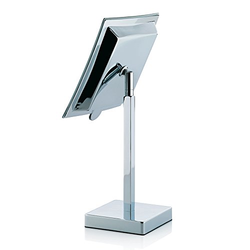 Kela 20627 Standspiegel, Touch-Funktion und LED-Beleuchtung, Batteriebetrieben, 30,5cm, Metall, Sade, Verchromt - 2