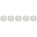 5pcs 10g Cosmetic Empty Jars Pots Eye Shadow Face Cream Powder Container - Clear