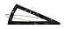 France Luxe Retro Cutout Tige Boule Barrette - Nacro Black RS.3559.00