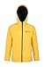 Produktbild Mountain Warehouse Exodus Kinder wasserabweisende Softshelljacke Mantel Übergangsjacke Regenjacke mit Kapuze viele Farben warm winddicht atmungsaktiv outdoor unisex Jungen Mädchen- Gr. 128 (7-8 Jahre) , Dunkelgelb