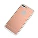 Produktbild iPhone 8 Plus Silikon Hülle,iPhone 7 Plus Silikon Hülle,LUCKYCAT TPU Schutzhülle iPhone 7 Plus Bumper Case Kratzfest Stoßfest Schlank Ultra Dünn Soft Case Cover Apple iPhone 8 Plus Handyhülle 5.5 Zoll (Roségold)