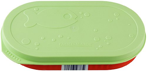 Fackelmann 49340 Fischdosendeckel 2-er Pack, weiß / grün - 3