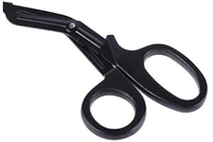 Spire Tuff Cut Utility Safety Bandage Scissors, Trauma Shears for Nurses First Aid Medical Paramedics Emergency EMT Physicians Doctors Nurse Home and Nursing Household, Military-Grade Scissors 7.5"