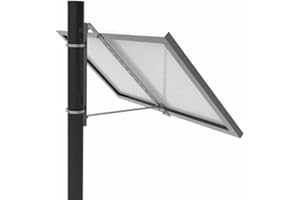 Lowenergie Solar PV Panel Pole mounting Adjustable Size lamp Post Side Utility Post Mount
