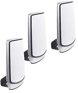 Gadget Gear Wall Mount for Orbi Tri-Band Mesh WiFi 6 Router RBS850 / RBK852 / RBK853 / RBS750 / RBS751 / RBK752 / RBK753 / AX4200 / AX5700 / AX6000 (Pack of 3)