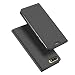 Produktbild Huawei Y6 2018 Tasche Bookstyle, Pu Leder Hülle Schwarz, Handyhülle Y6 2018 Flip Case Wallet, Booklet Cover Brieftasche Etui Schutzhülle Kartenfächer Y6 2018 Hüllen Schwarz