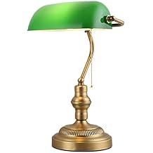 lampe abat jour vert