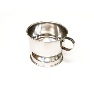 Quality Chrome Finish Shaving Bowl. For Shaving Cream / Soap - Image 4