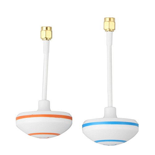 Water & Wood 5.8GHz Circular Polarized Mushroom Antenna SMA Set Tx/Rx for FPV Aerial RC UL06900 - 3