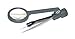 Carson 4.5x Lighted MagniGrip LED Lighted Magnifier with Precision Tweezers