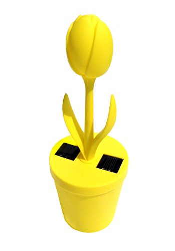 Preisvergleich Produktbild Outlook Design v6u0100059 Tulip Light-Umgebung A Lade Solar, gelb, Kunststoff