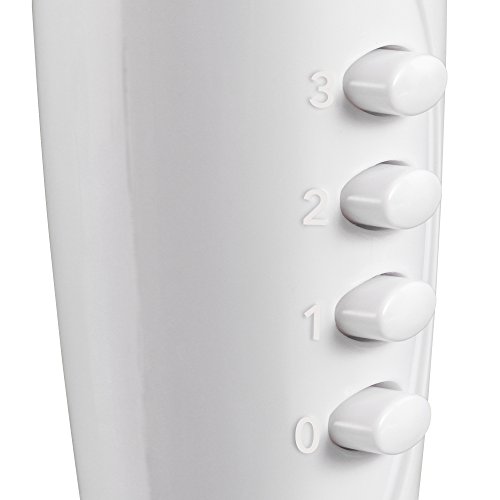 TROTEC TVE 16 Standventilator / Standlüfter | sehr leise | höhenverstellbar | Neigungswinkel verstellbar | 3 verschiedene Geschwindigkeitsstufen | Automatische 90°-Oszillation - 4