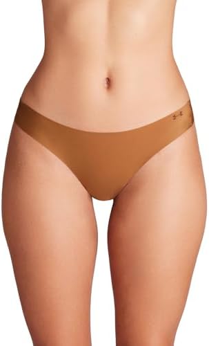 Under Armour Perizoma Elasticizzato da Donna, Confezione da 3, Marrone incenso - 600, L