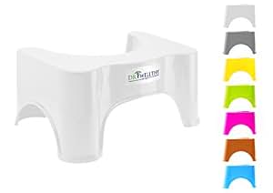 Kajkey Tabouret De Toilette Réglable 3 Hauteurs - Marchepied Pliable En Bambou - Support Ergonomique